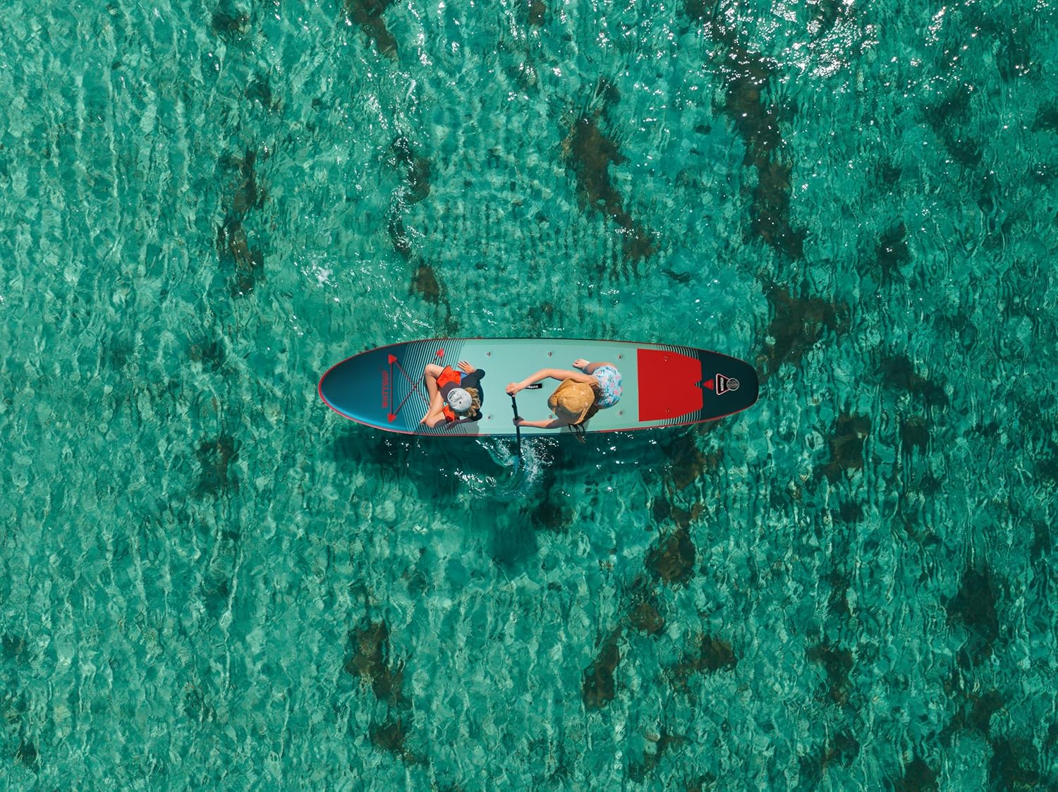 Wattsup - Sup Stand Up Paddle Gonflable - Gamme First - Dropstitch - Pack Complet : Pagaie Leash Pompe Sac de Transport