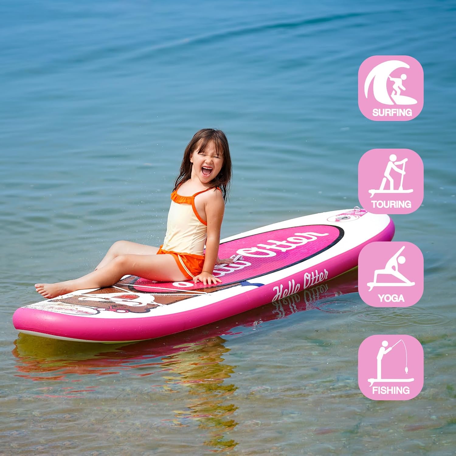 Tuxedo Sailor Paddle Gonflable Adulte, Planche de Stand Up Paddle Gonflable, Sup Paddle Board Gonflable avec Accessoires Complets, Planche de Surf Paddle