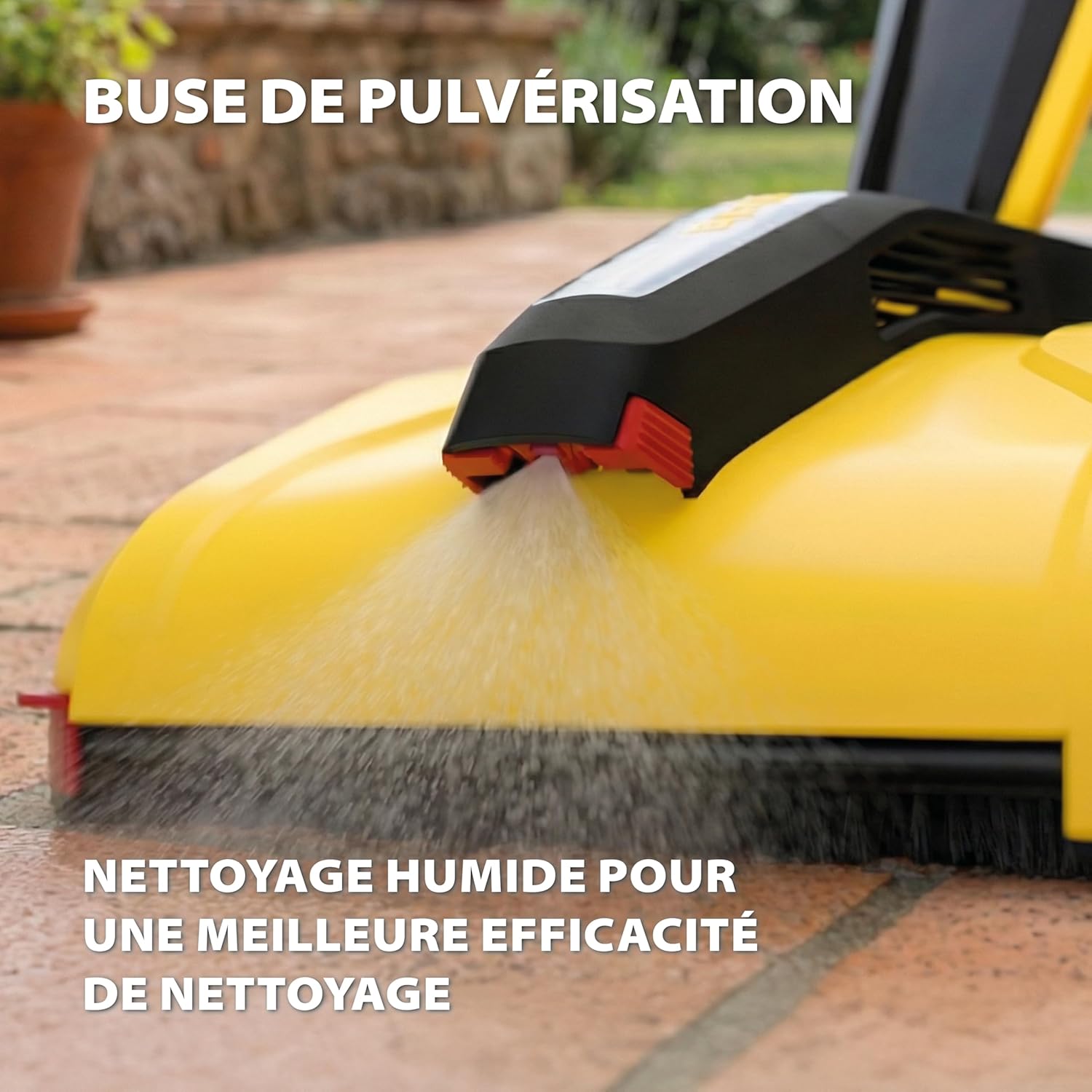 WAGNER - Levaro Powerbrush 18V - multifonctions sans batterie - nettoyage terrasse