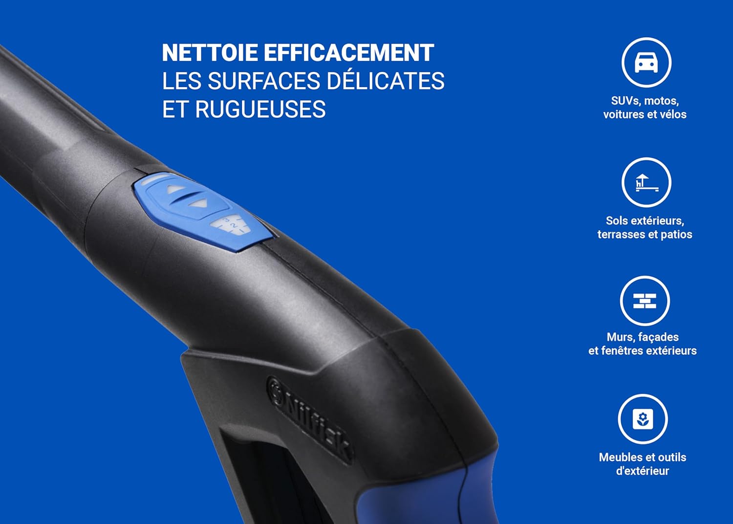 Nilfisk - Core 140 - 1800W - Nettoyeur haute pression, PowerControl, 128471271