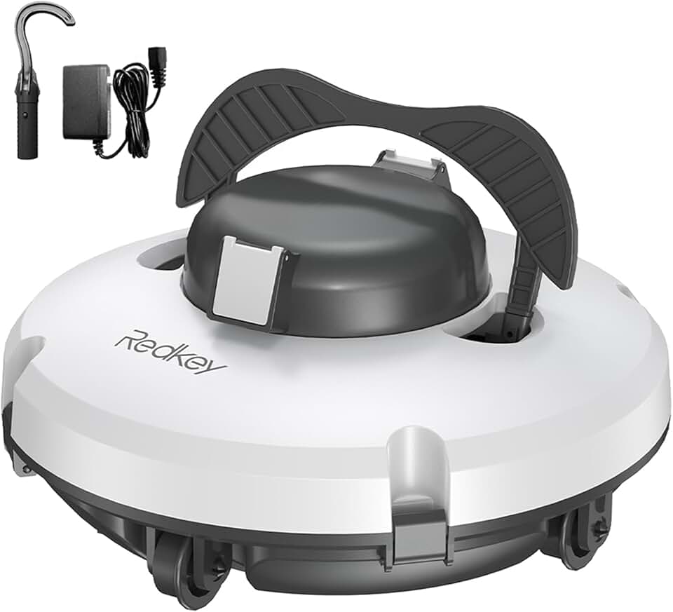 Redkey - S100 Série - 120㎡ - Nettoyage sans fil, 200min, double moteur