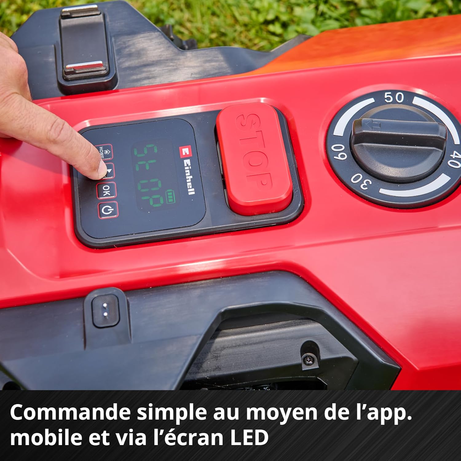 Einhell - FREELEXO 500 - robot tondeuse 500 m², batterie 2,5 Ah, app mobile IPX5