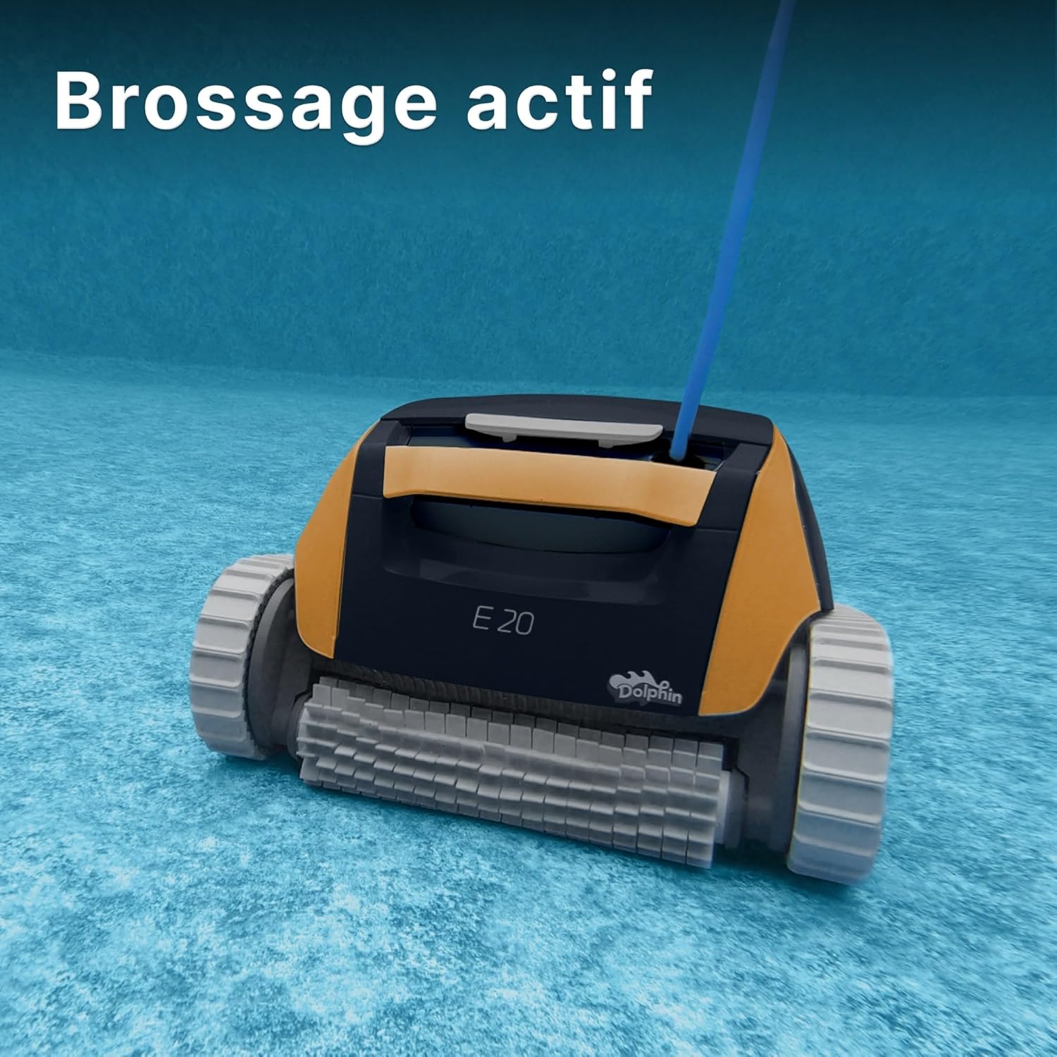 Dolphin - E20 Série - piscine jusqu’à 10 m - fond et parois, économie d’énergie