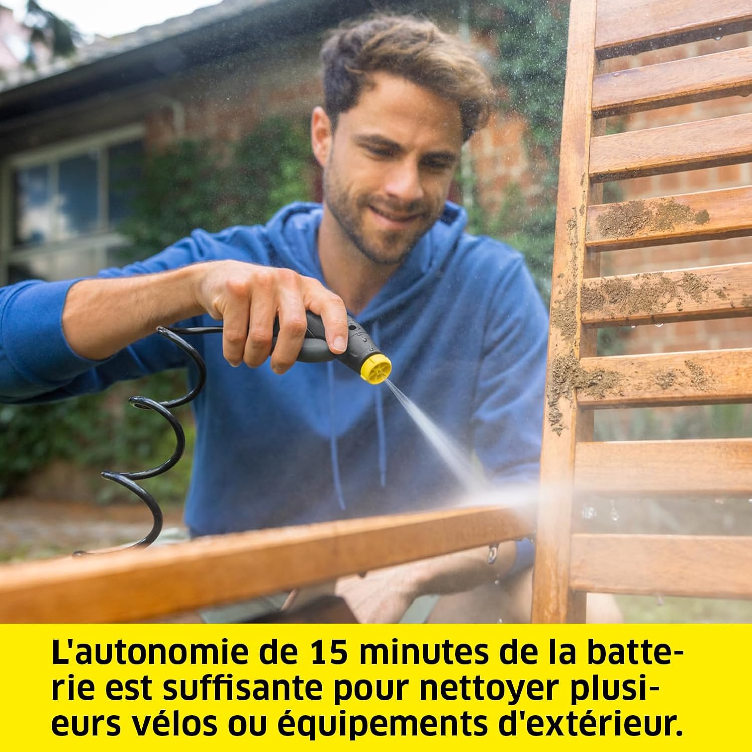 Kärcher - OC 3 Aventure - 2,8m tuyau, 4L réservoir, 2L/h, kit complet