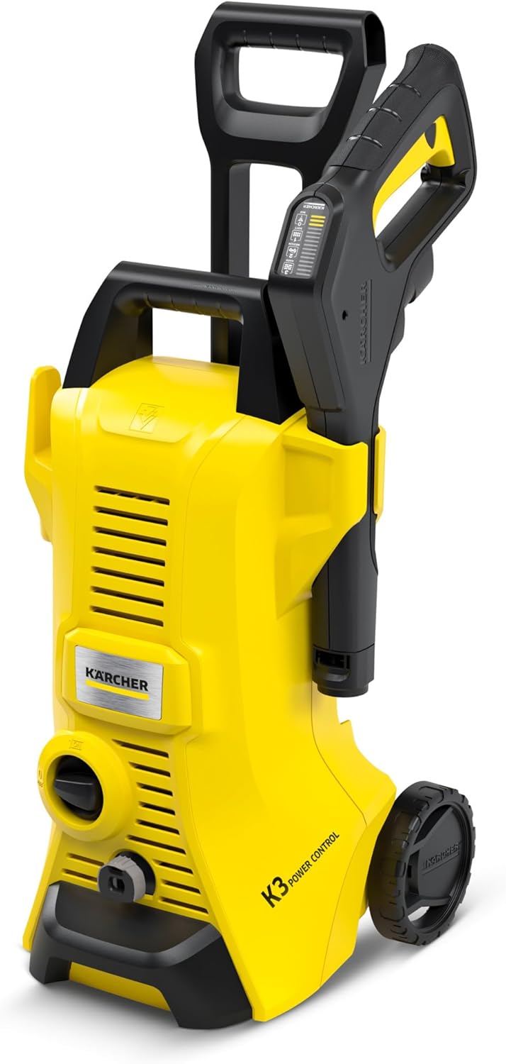 Kärcher - K 3 Power Control - nettoyage haute pression - app intelligente - jaune/noir