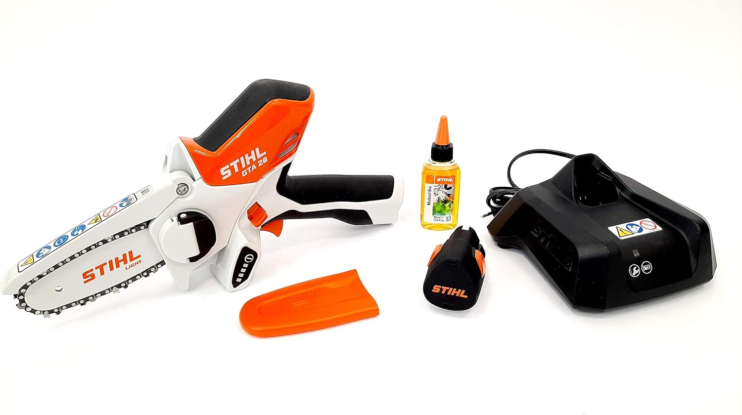 Stihl - Scie de jardin GTA 26 - sans fil - avec batterie AS2/chargeur AL1 - GA010116900
