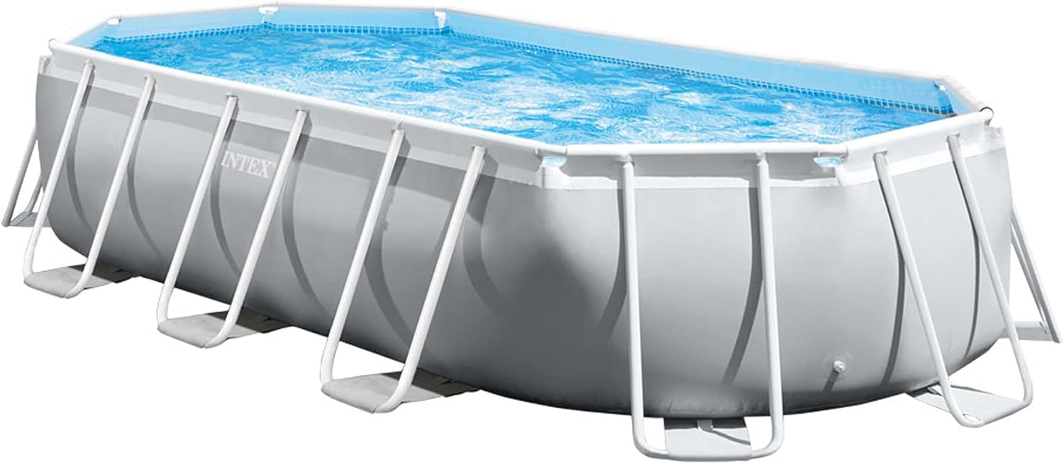 Intex - Prism Frame ovale - 5,03x2,74x1,22m - kit piscine tubulaire