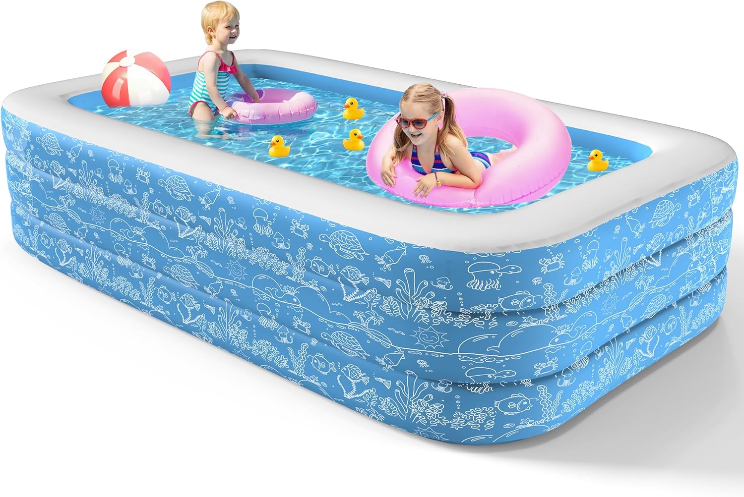 CACSPS Piscine gonflable pour adulte (160 cm)