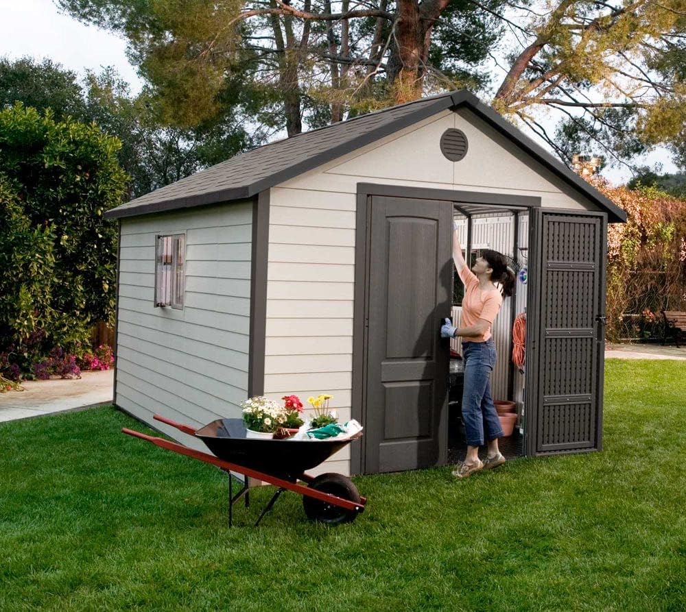 Lifetime - Abri de Jardin Tan - 313,6x313,6x284,4 cm - Grande capacité - 60057