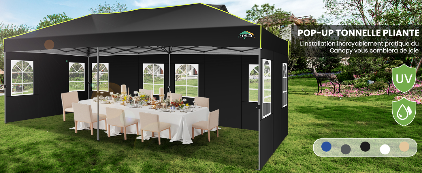 Tonnelle Pliante 3x6 Barnum Pliant