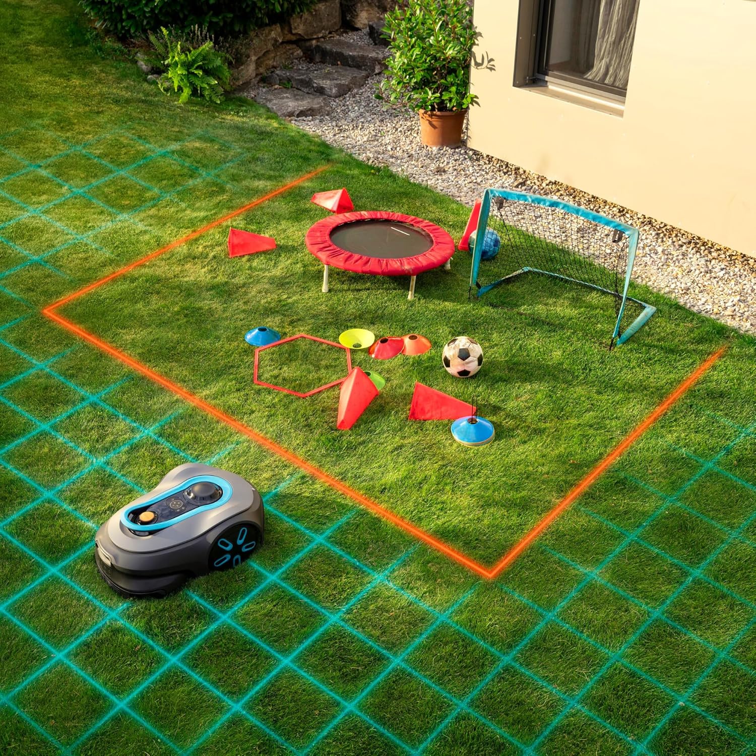 Gardena - Smart SILENO Free - 1100 m² - robot tondeuse silencieux sans fil, Lona Intelligence, 19926-47