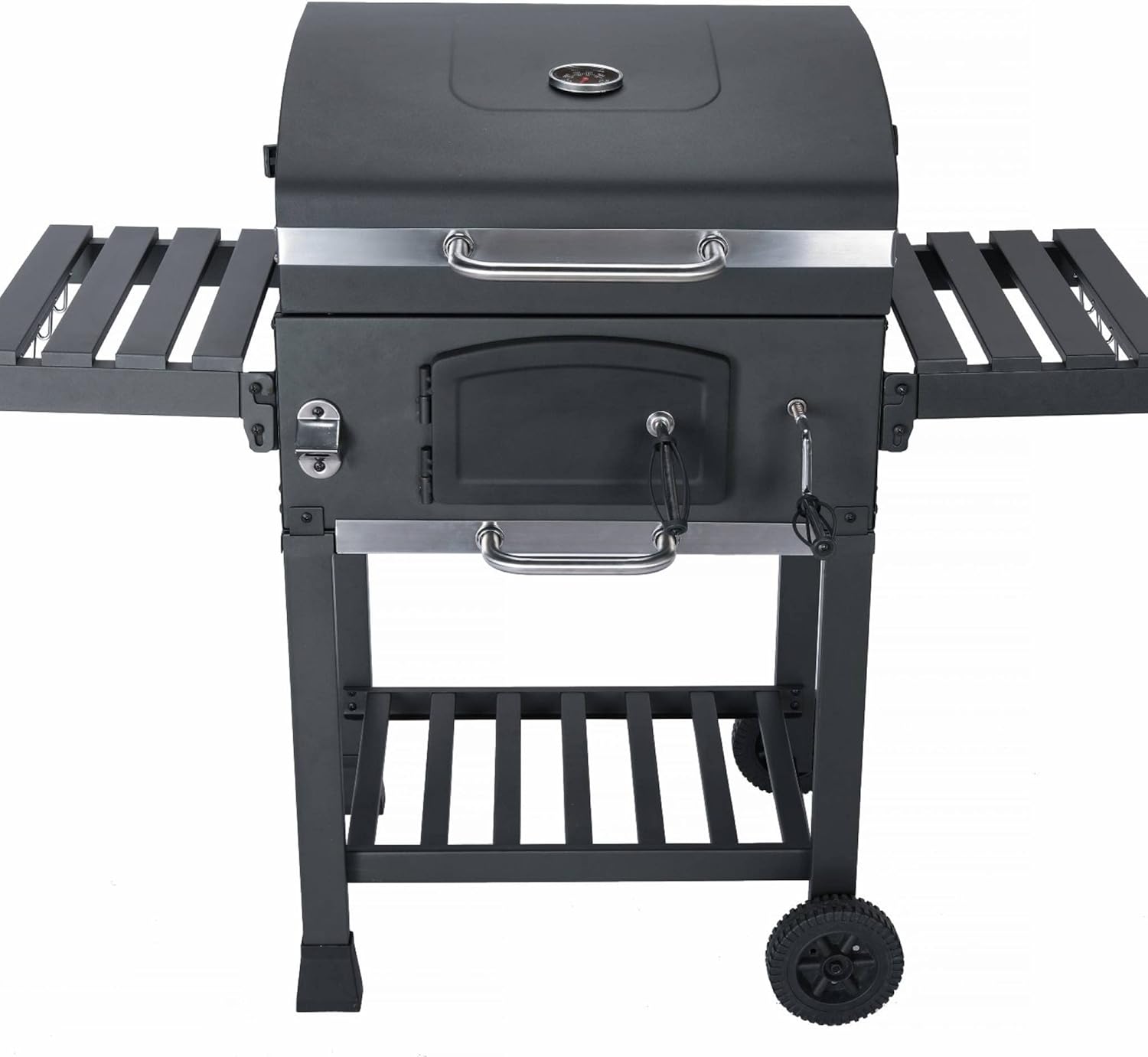 Alice - Bernard Noir - barbecue charbon, fumoir, tablettes, récupérateur