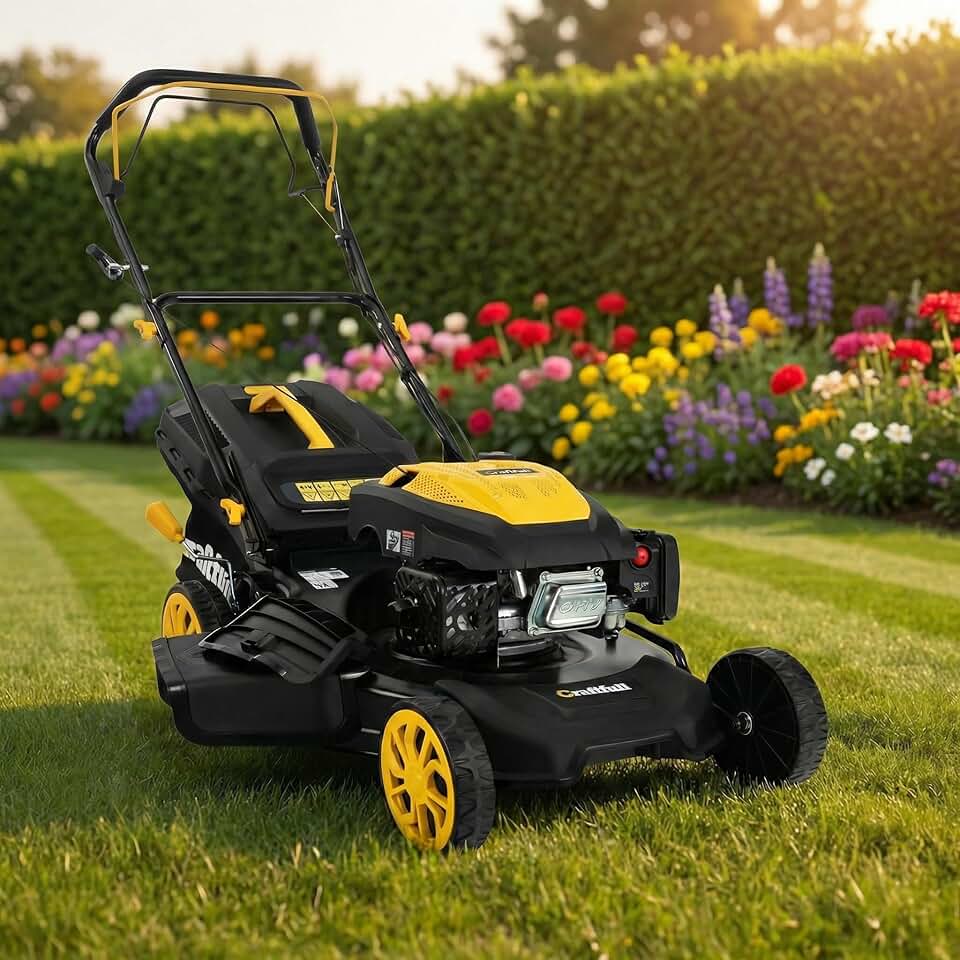 Craftfull - Tondeuse autotractée OHV 223cm³, 53cm, 7 réglages - CR-224-30