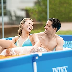 piscine metal frame