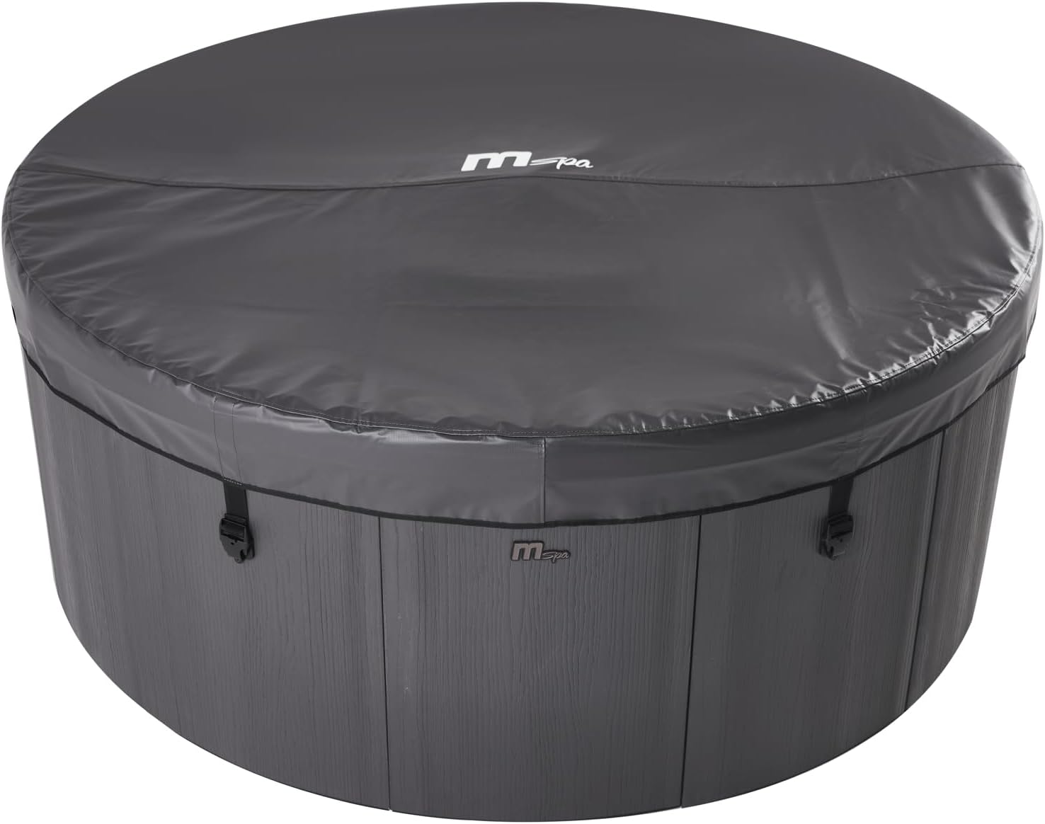 MSPA - Denver série - Ø182 cm - 6 places, jets air/eau, effet bois, filtres inclus
