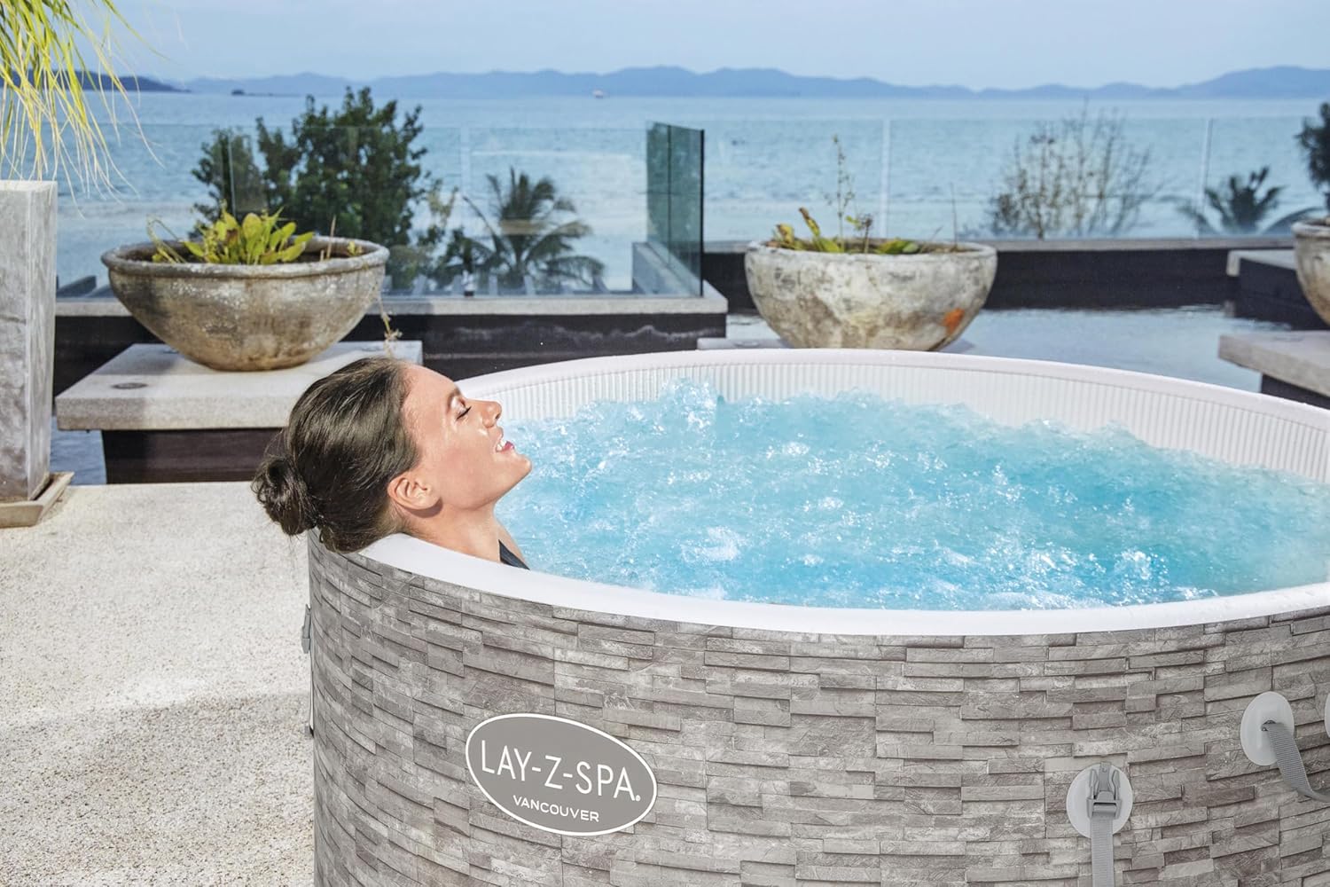 Bestway - Vancouver AirJet Plus - 155x60 cm - Spa gonflable 61