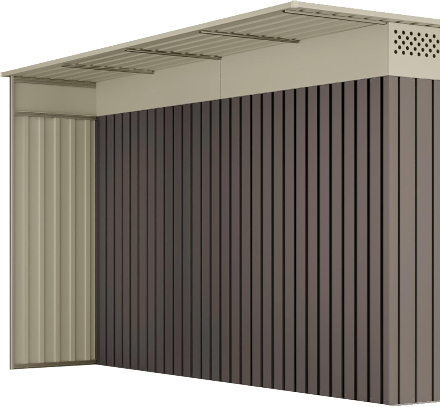 Hoggar - Uppsala Premium - 13.22 m² - abri jardin bois 10 ans 333x397x191cm