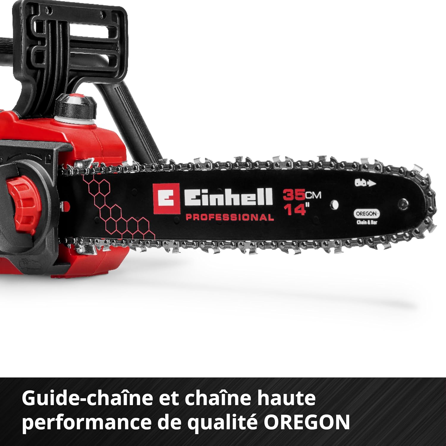 Einhell Professional Tronçonneuse sans fil GP-LC 36/35 Li- Solo Power X-Change (36V, Longueur de coupe 33cm, Vitesse de chaine 15m/s, moteur sans charbon) Livré sans Batterie ni Chargeur