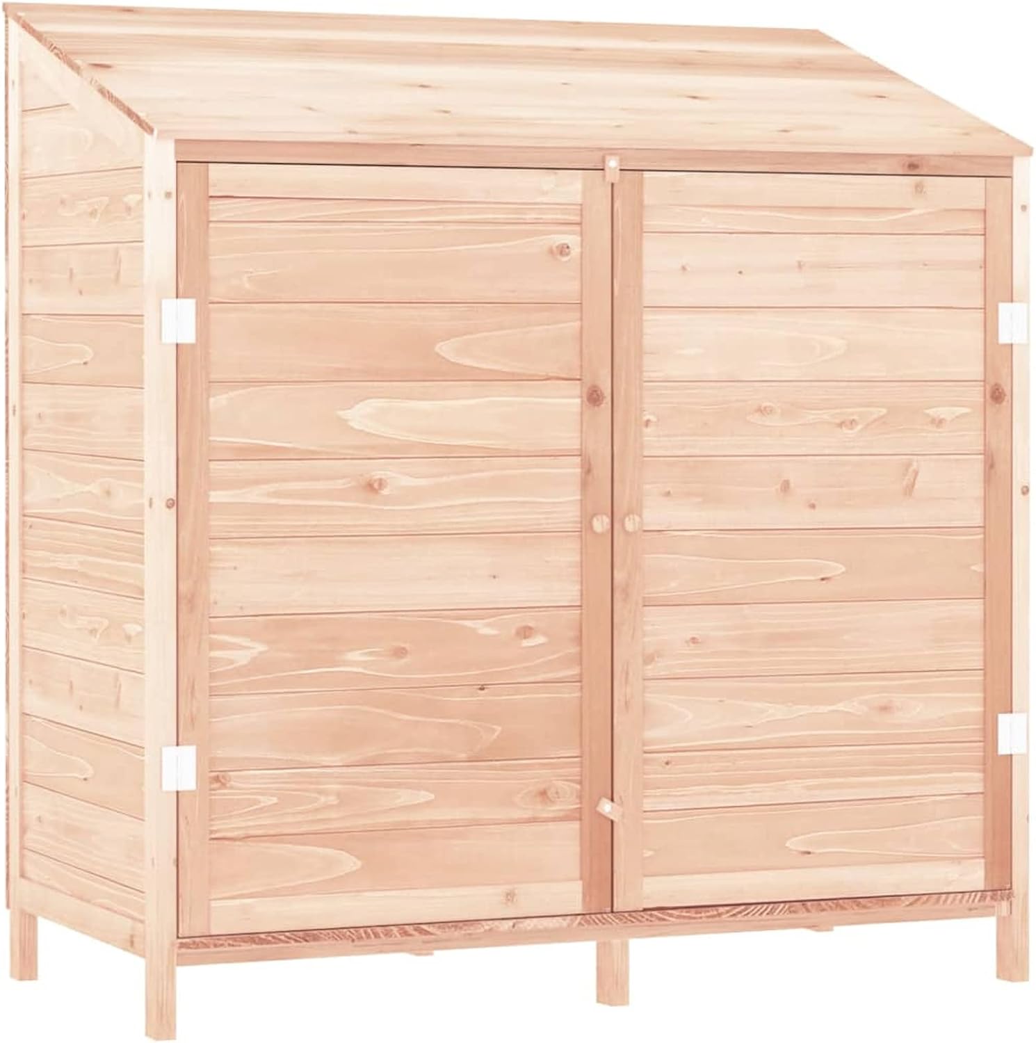 ShGaxin Abri de jardin, abris pour parcelles, abris de jardin, abri de jardin extérieur, maisons préfabriquées, bois de sapin massif, 102 x 52 x 112 cm