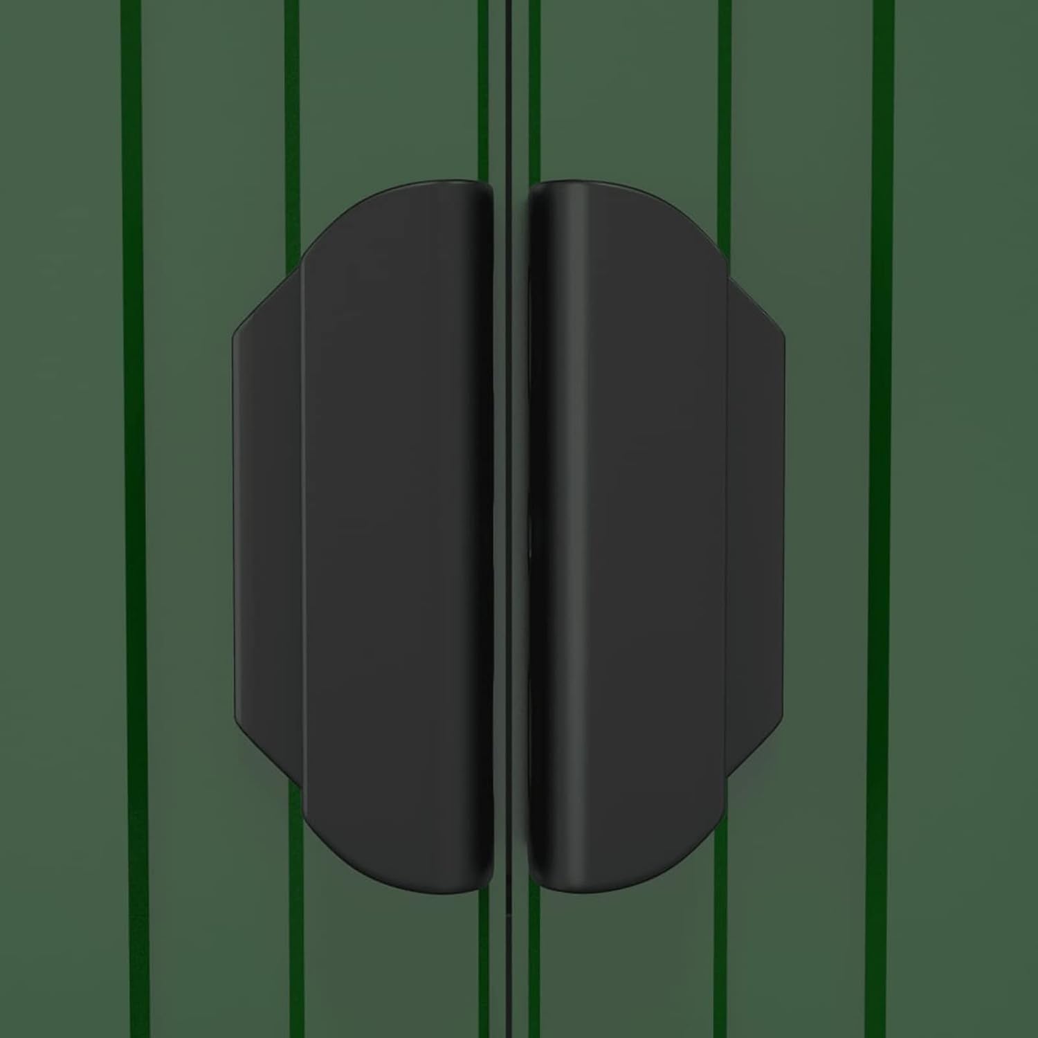 Abri de jardin - acier galvanisé vert - 192x938x223 cm - extérieur