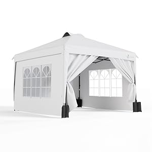 gazebo pop up white