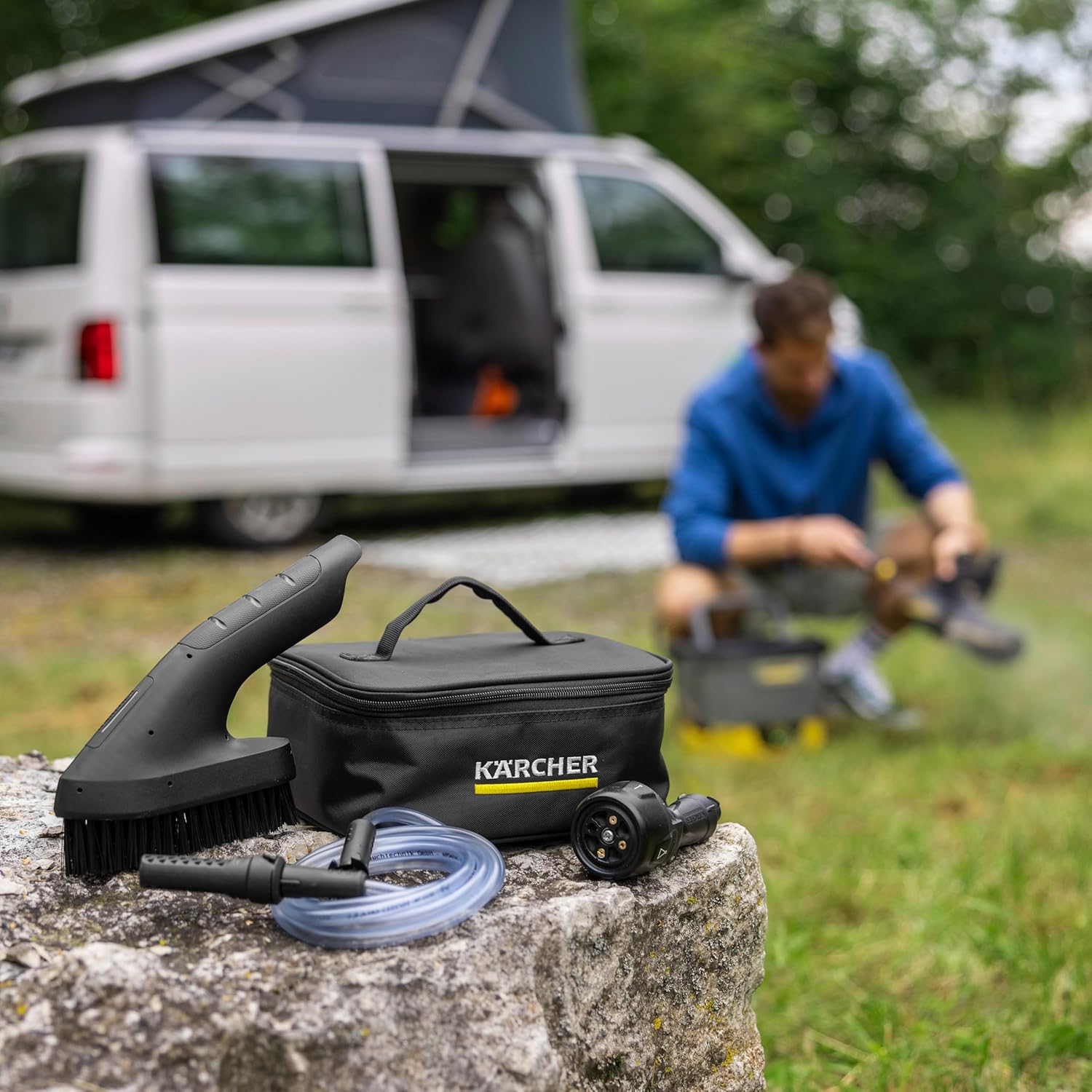 Kärcher - OC 4 Adventure - 27x23x39 cm - nettoyeur extérieur mobile, 8L, batterie lithium-ion