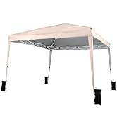 RELAX4LIFE Tonnelle Pliante 3x3 Imperméable, Barnum Pliant Facile à Monter, Protection UPF50+, Ti...