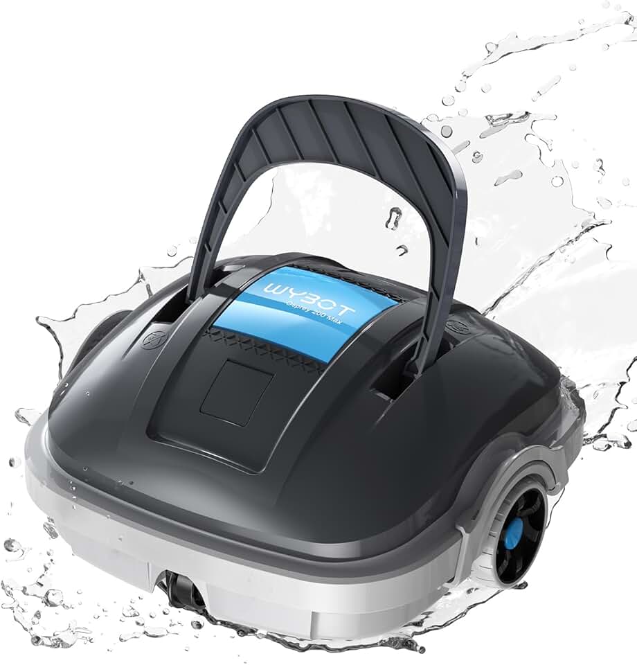 WYBOT - Osprey 200 Max - 80m² - robot piscine sans fil, 100 min, Osprey200Max