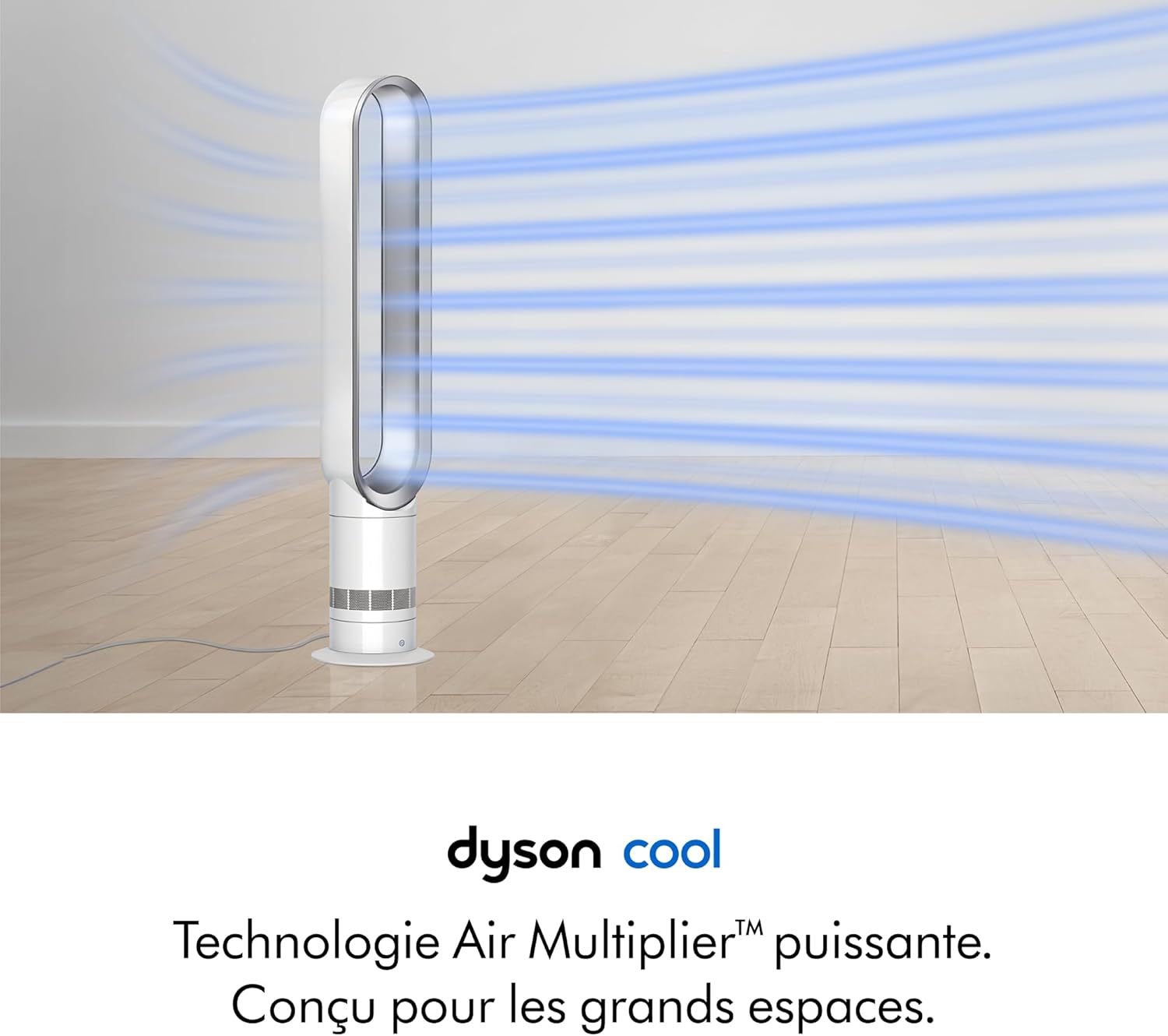 Dyson - ventilateur colonne Cool, Air Multiplier, blanc/argent, AM07