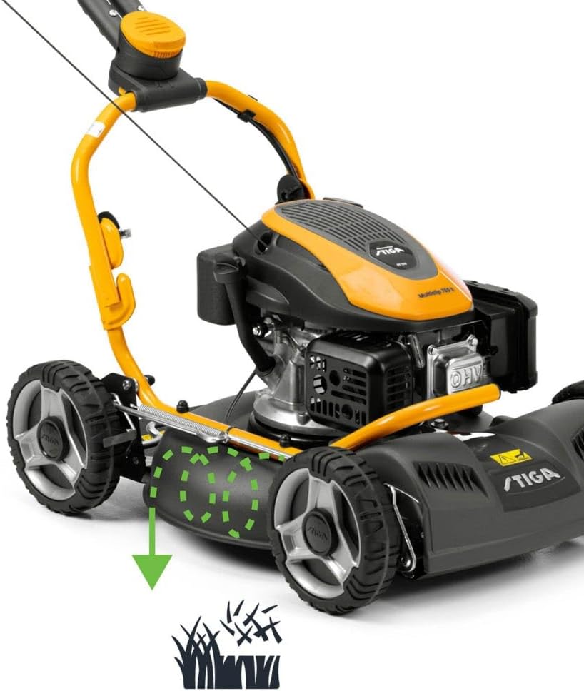 STIGA - Multiclip 750 S - 48 cm - 166 CC, mulching, centralisé, 1700 m²