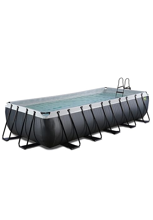 EXIT Toys Piscine Black Leather Rectangulaire