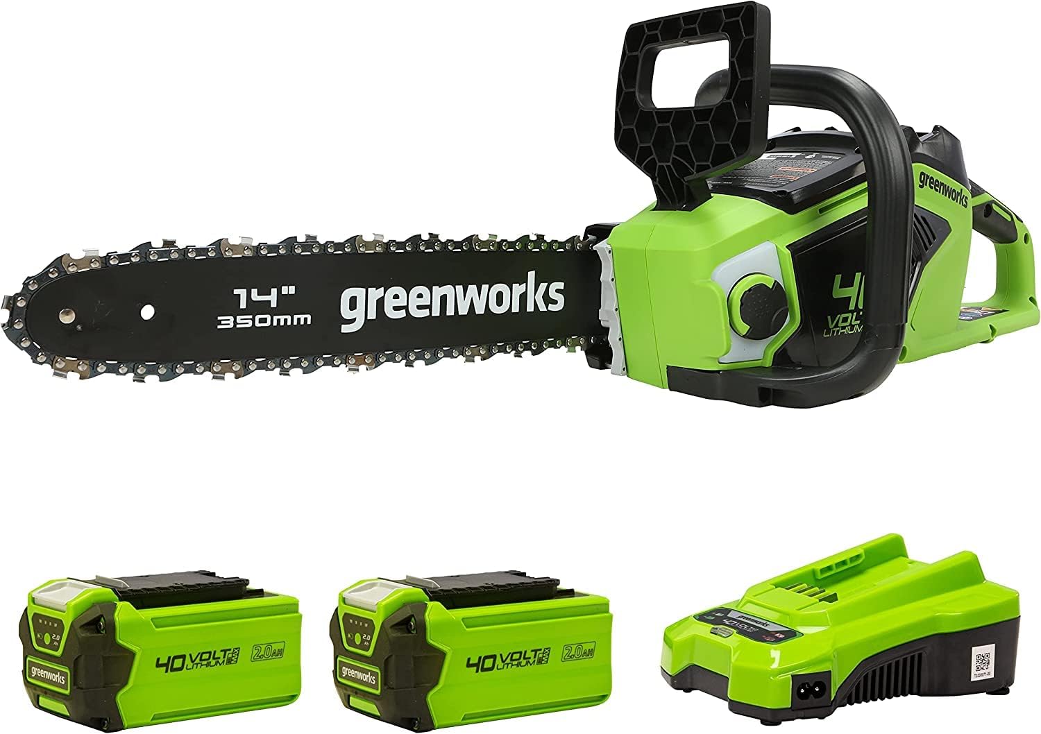 Greenworks - tronçonneuse sans balais 14