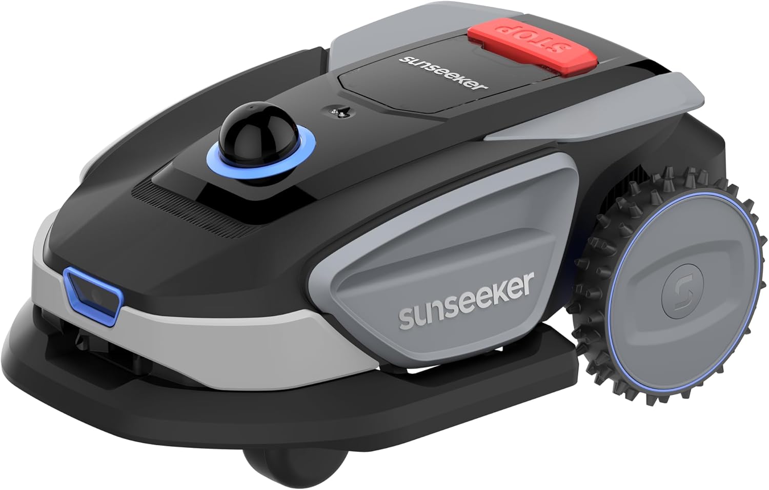 Sunseeker - S4 série - robot tondeuse 1000m² - LiDAR 360°, IA, multi-zones, app