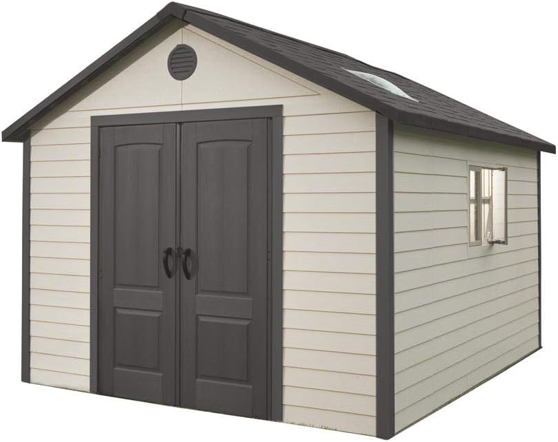Lifetime - Abri de Jardin Tan - 313,6x313,6x284,4 cm - Grande capacité - 60057