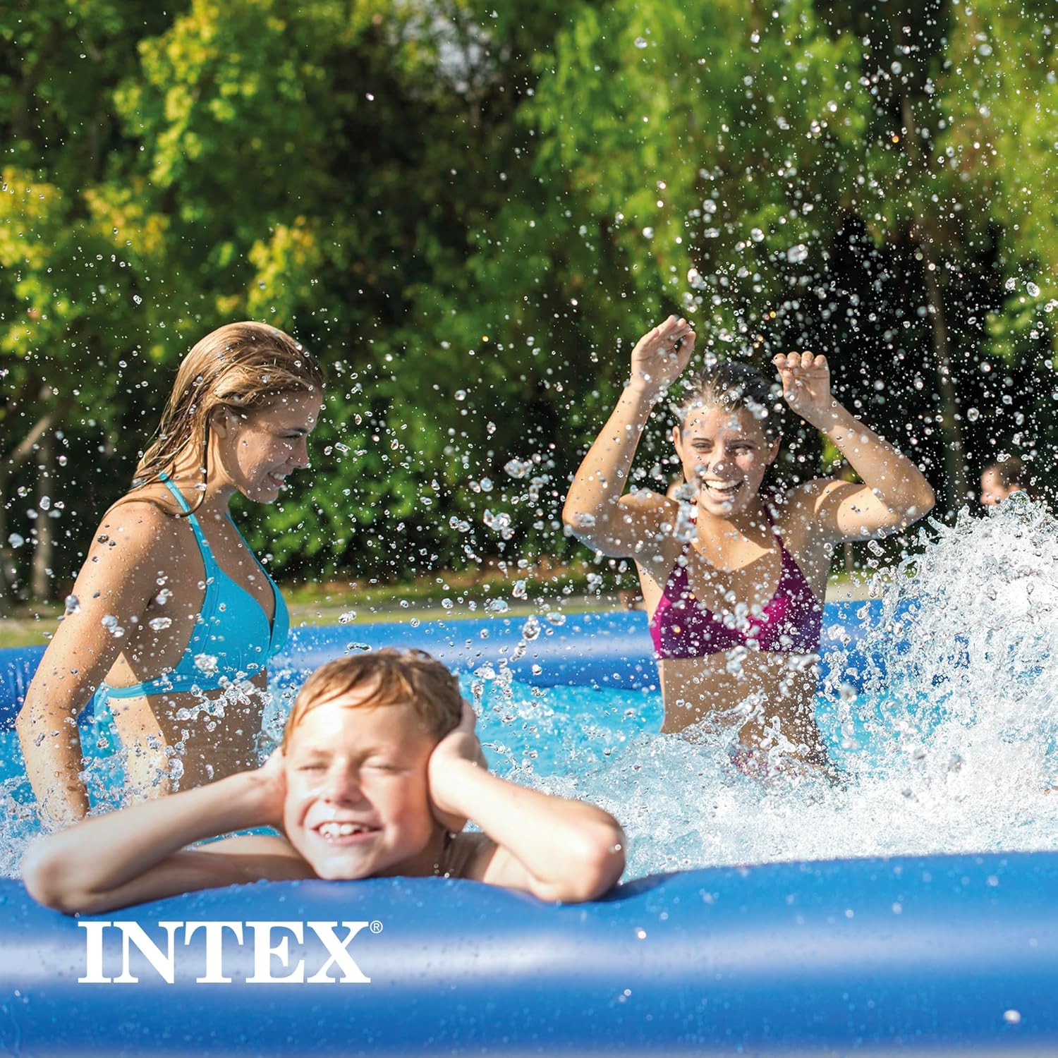 Intex - Easy Set autoportante - 3,05x0,76m - montage facile, Blue - 28120NP