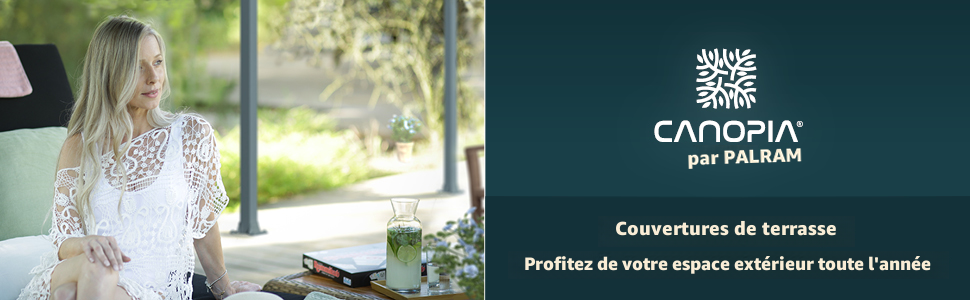 Palram Canopia Toit de terrasse