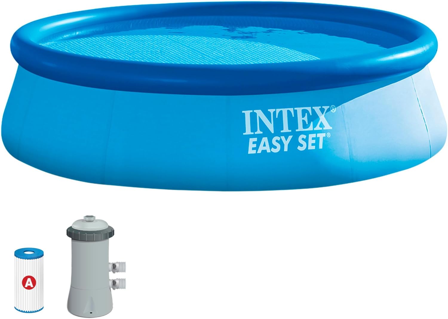Intex - Easy Set autoportante - 3,66 x 0,76 m - kit piscinette