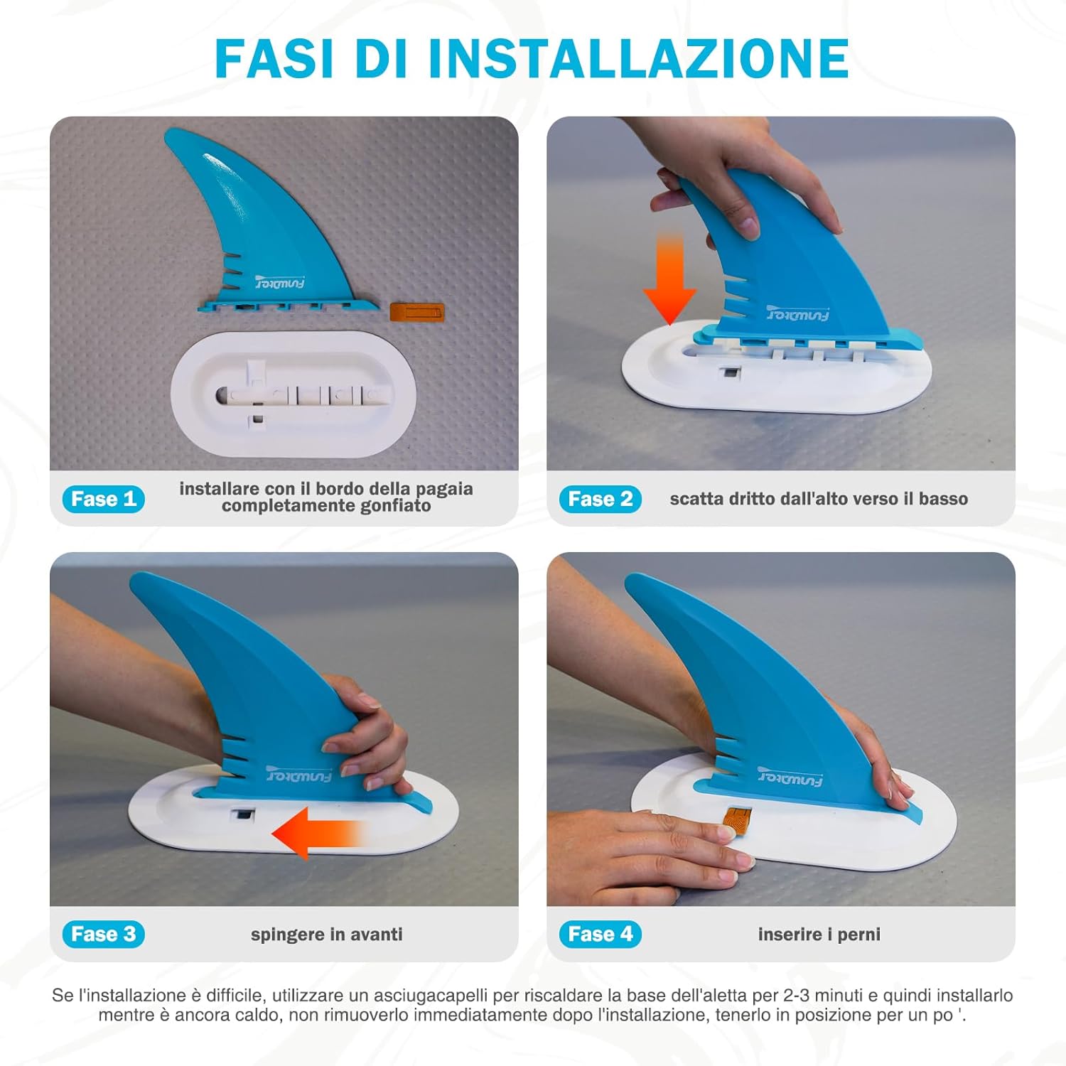 FunWater Planche Sup Gonflable Tous Niveaux Idéale Débutants et Famille Plateforme Anti Dérapante EVA Pack Complet avec Pagaie Réglable Pompe et Accessoires