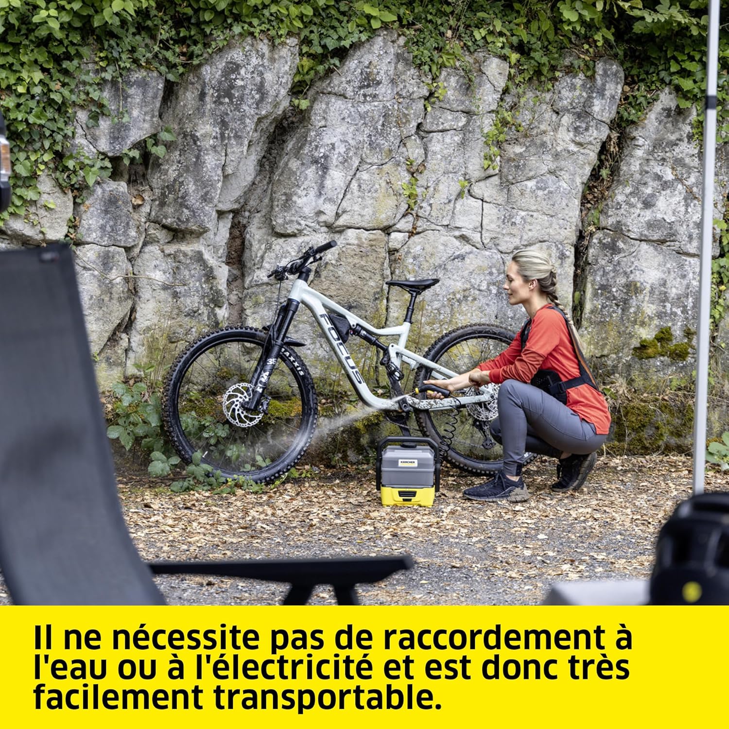 Kärcher - OC 3 Plus Car - 7L réservoir - 2,8m tuyau - 2L/h débit