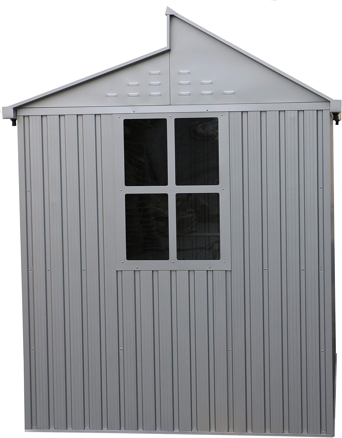 Duramax - ALU - 8x6 - abri jardin alu, lucarne, fondation, fenêtre, portes verrouillables