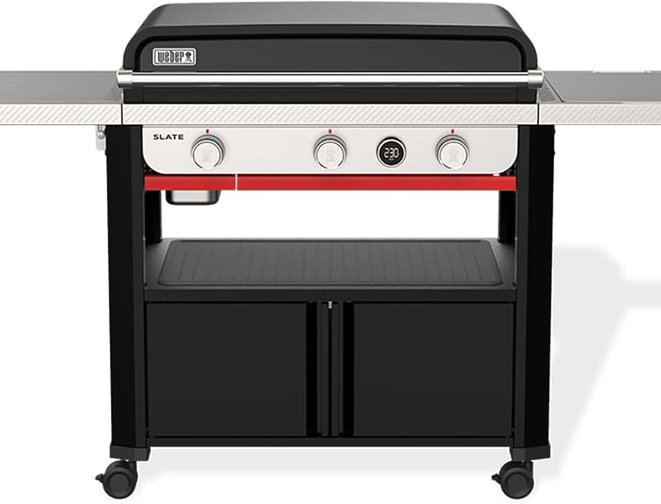 Weber - Plancha gaz série 76cm - grande surface de cuisson