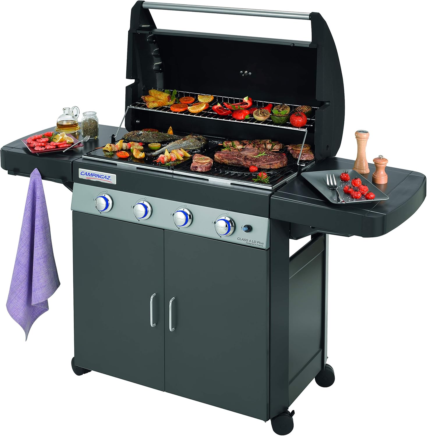 Campingaz - Class 4 LD Plus - barbecue à gaz 4 brûleurs - cuisson puissante