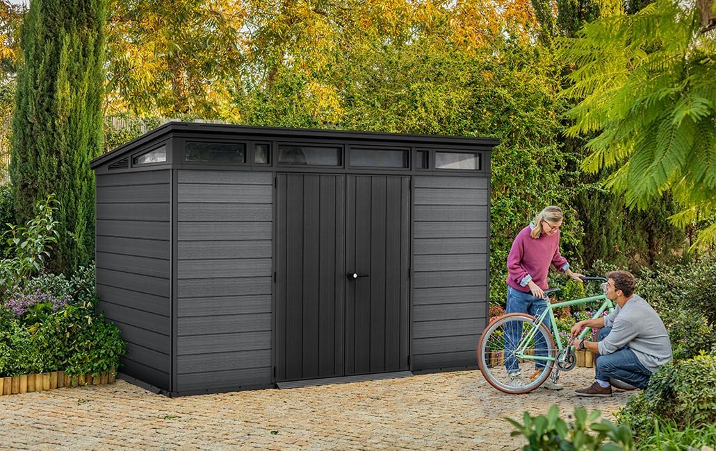 KETER - Abri de jardin Cortina - 7,15 m² - structure résistante