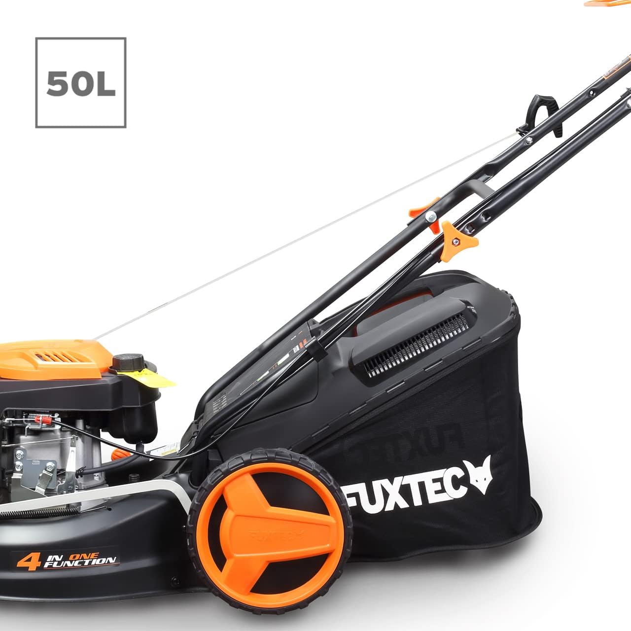 FUXTEC - tondeuse thermique autotractée série FX, 46cm, mulching, 50L, FX-RM4646