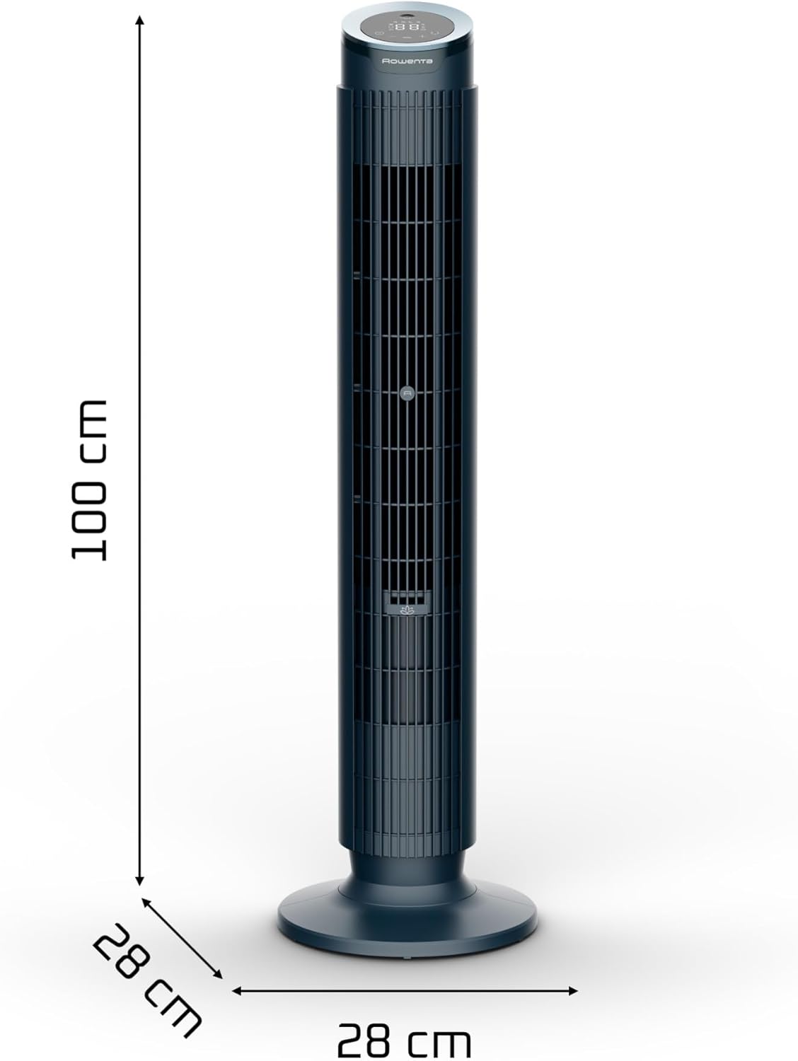 Rowenta - ventilateur tour Eole Silence Force - format compact - rafraîchissement puissant, silencieux, économie d'énerg