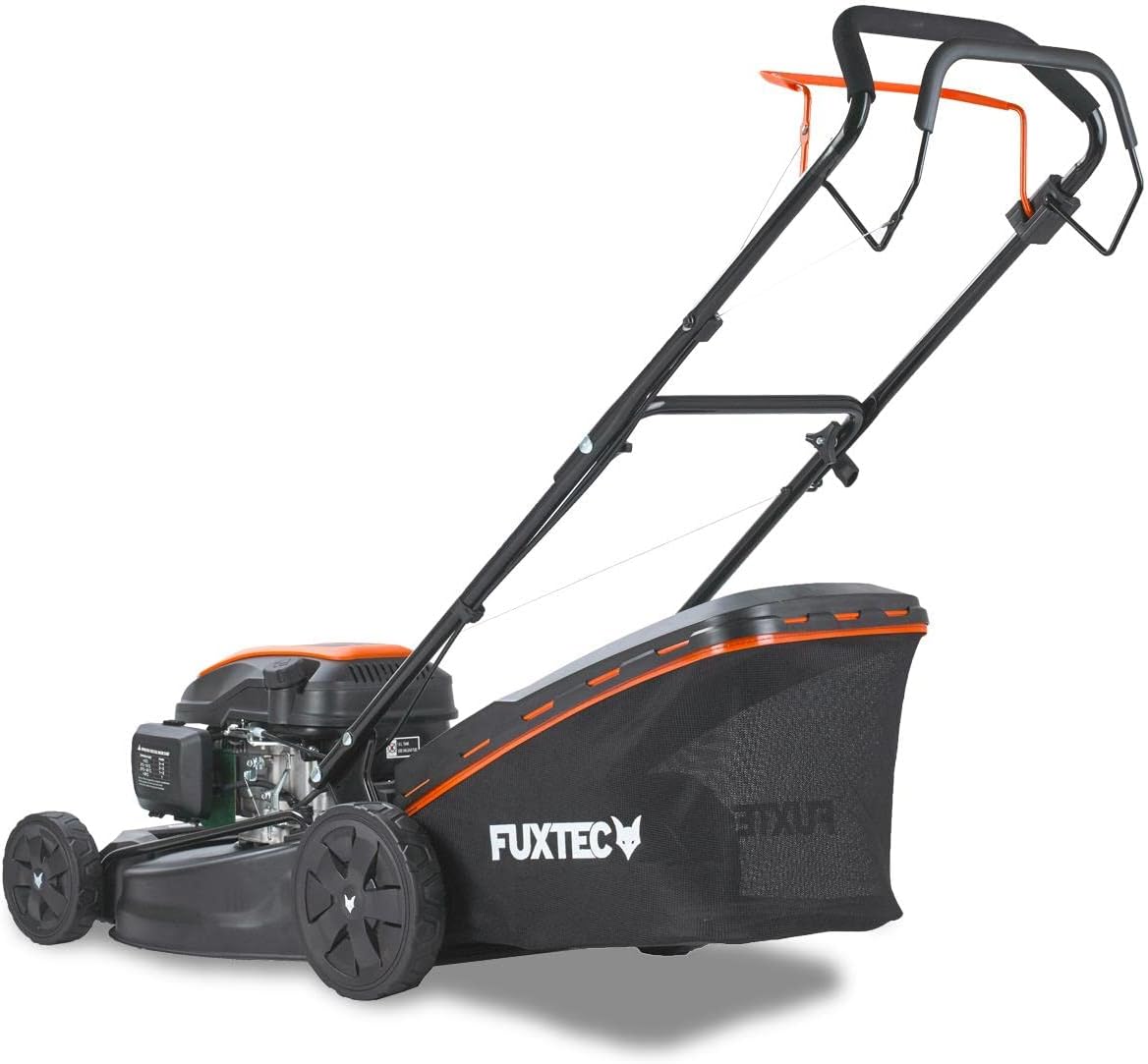 FUXTEC - tondeuse autotractée 51 cm, essence 170 cm³, bac 60 L, FX-RM5170