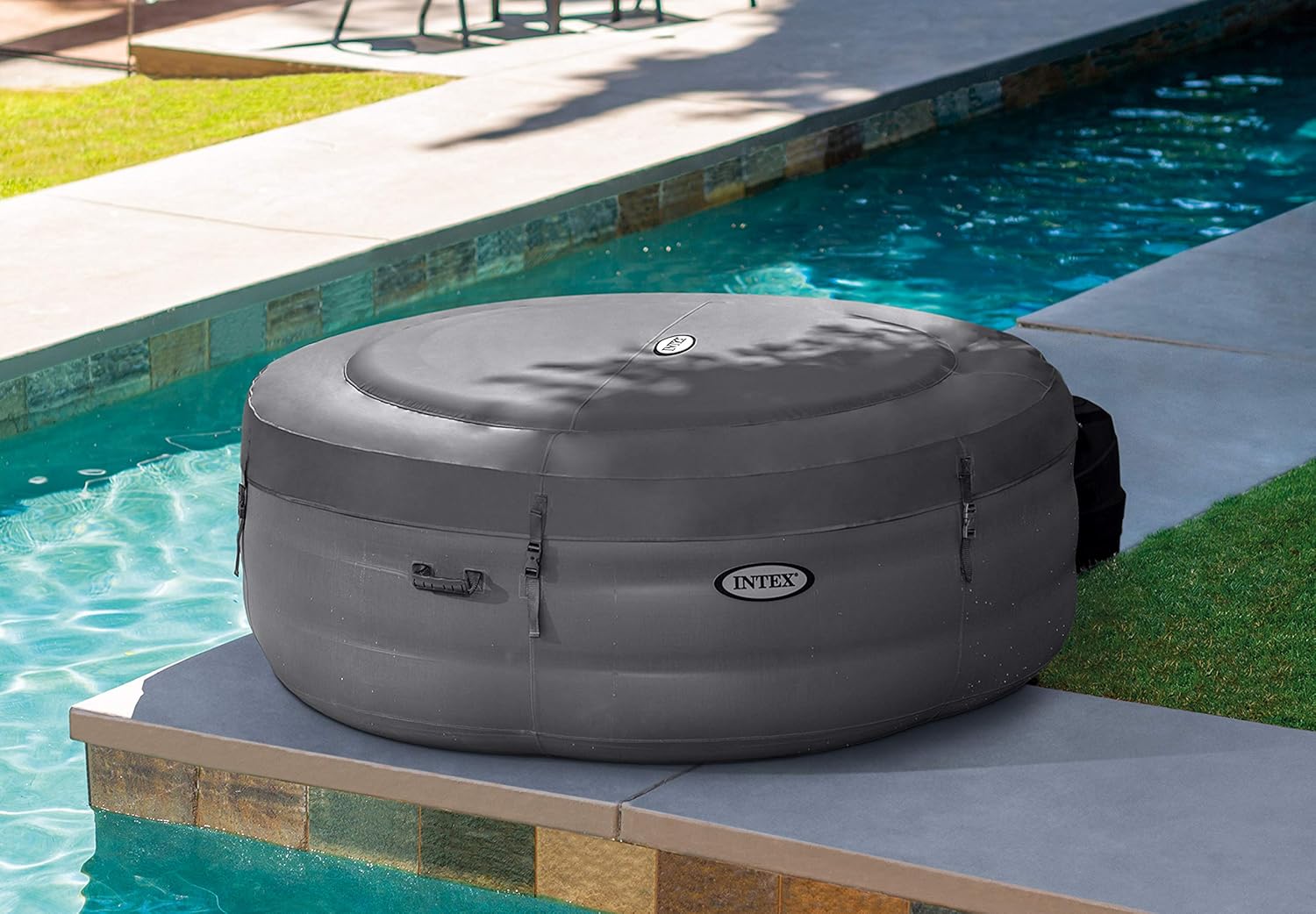 Intex - Simple Spa série - 196 x 66 cm - jacuzzi gonflable, 795 L, accessoires inclus - 28482