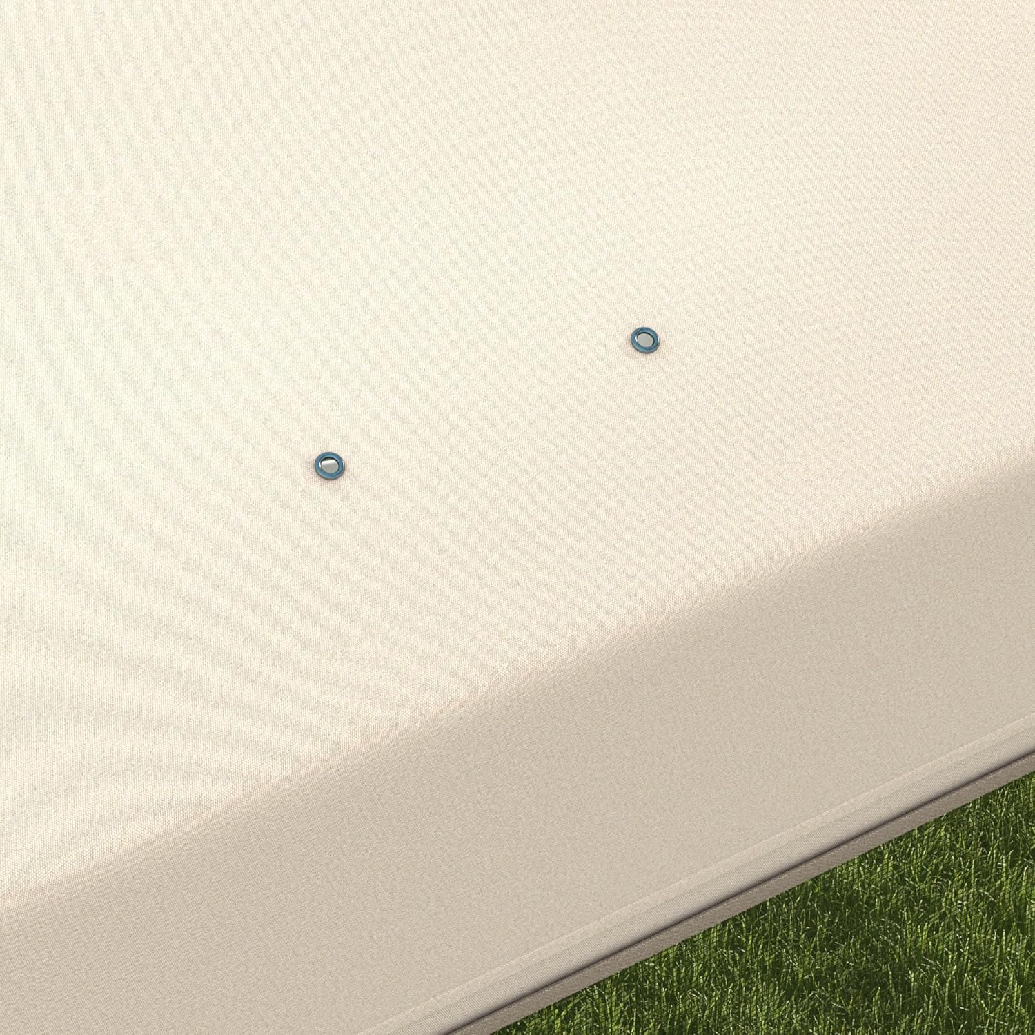 Outsunny - tonnelle pliante Style Colonial 3x3x2,65m, moustiquaires, sac