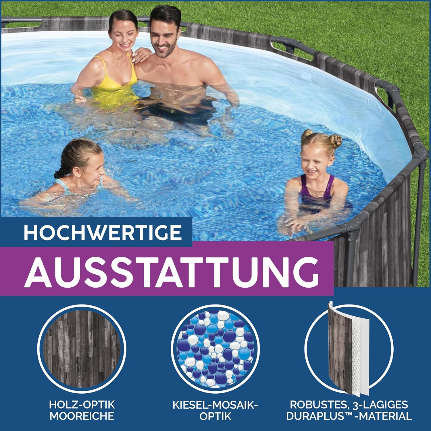 Bestway Basen stelażowy Steel Pro Max 366cm 16w1 (5614X)