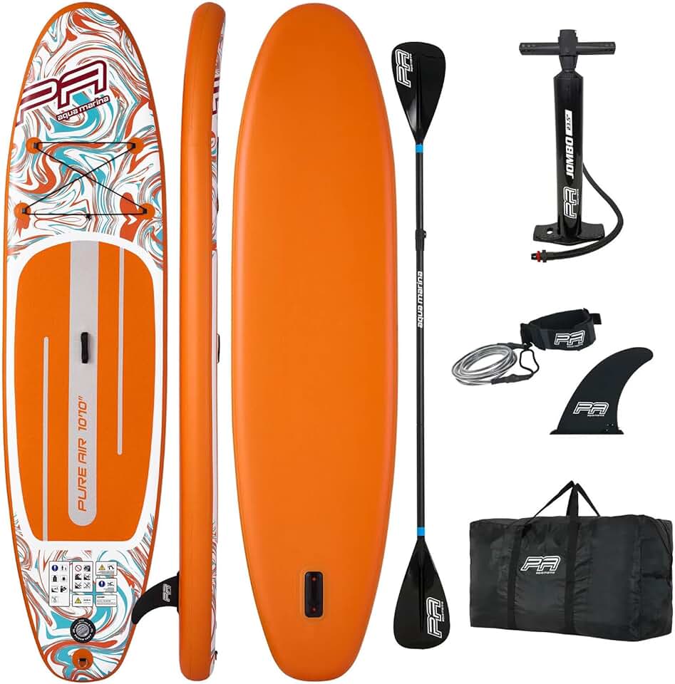 Aqua Marina Pure Air Coast 10'10 Planche de stand up paddle gonflable 330 x 82 x 15 cm